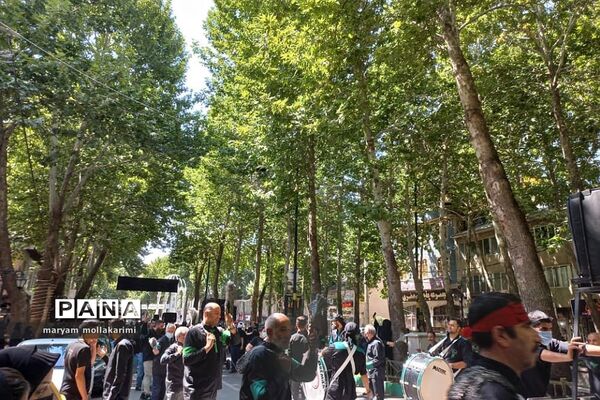 اجتماع عزاداران دماوند در روز تاسوعای حسینی