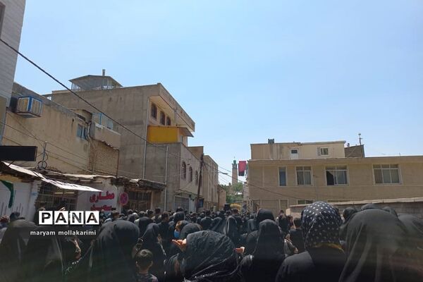 اجتماع عزاداران دماوند در روز تاسوعای حسینی
