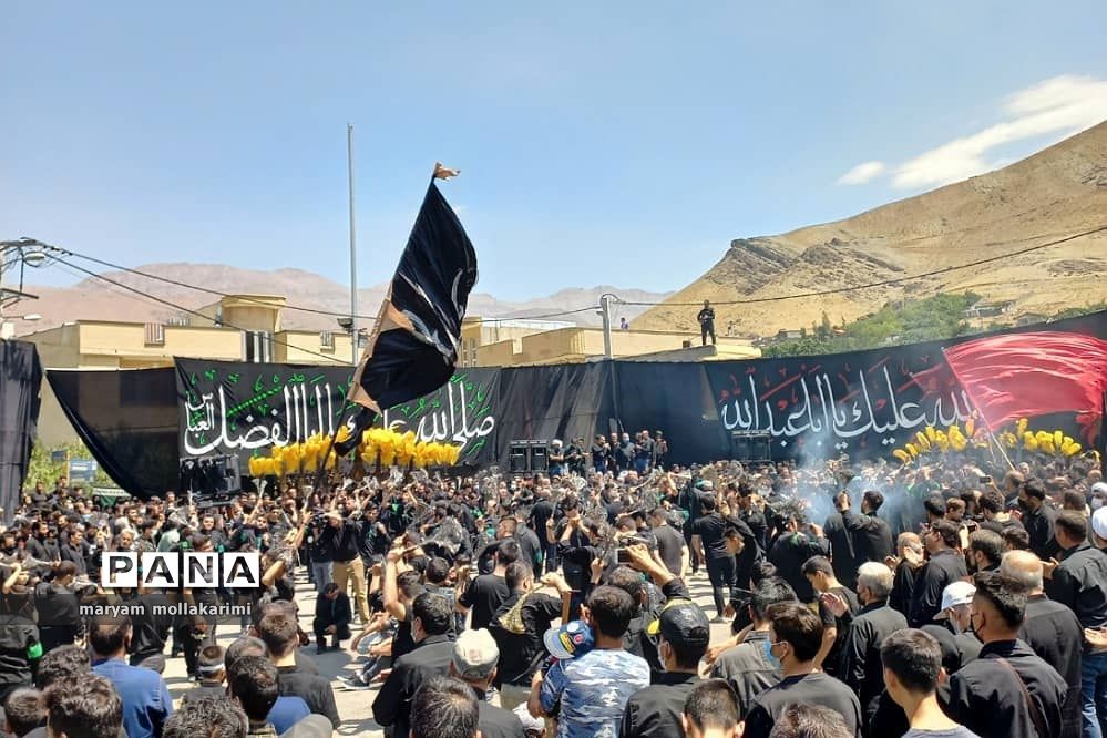 اجتماع عزاداران دماوند در روز تاسوعای حسینی