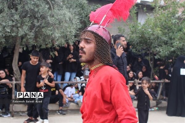 مراسم باشکوه تاسوعا حسینی در اسرم و جامخانه