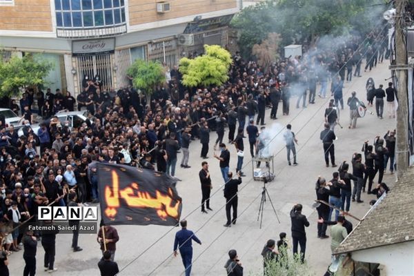 مراسم باشکوه تاسوعا حسینی در اسرم و جامخانه