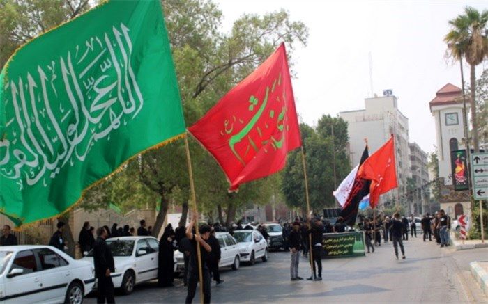 مراسم سوگواری تاسوعای حسینی در جامخانه و اسرم