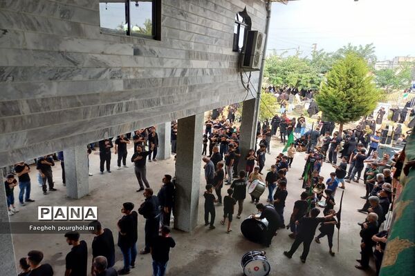 برگزاری مراسم تاسوعای حسینی در شهرستان بابل
