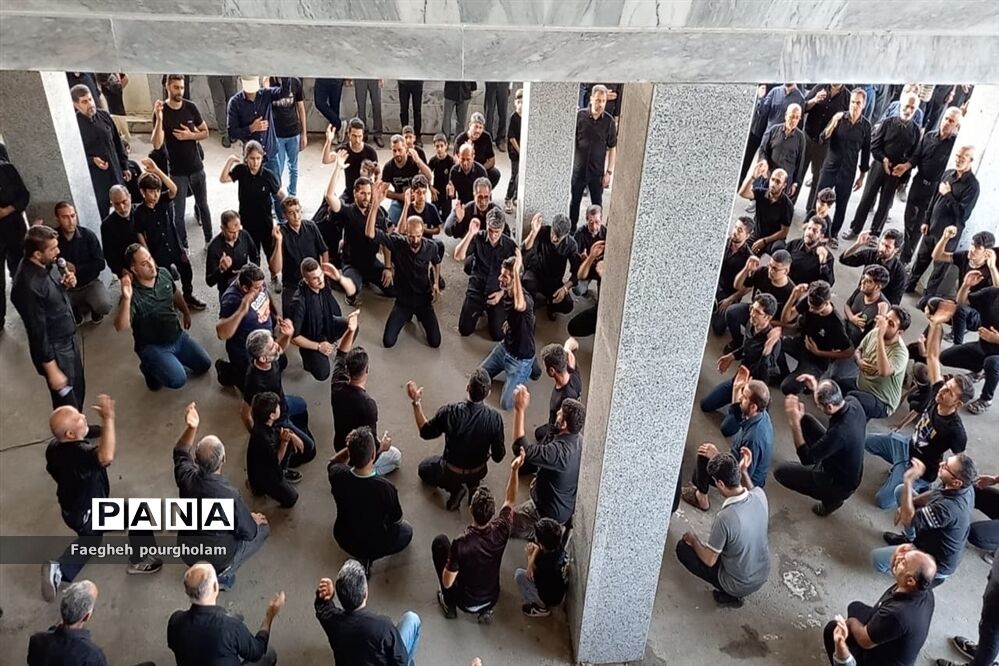 برگزاری مراسم تاسوعای حسینی در شهرستان بابل