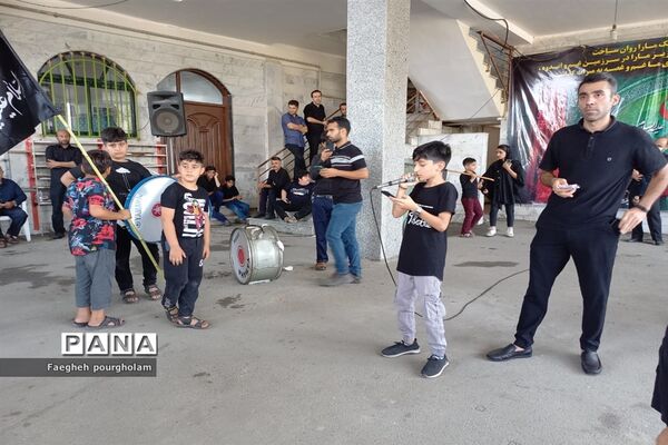 برگزاری مراسم تاسوعای حسینی در شهرستان بابل