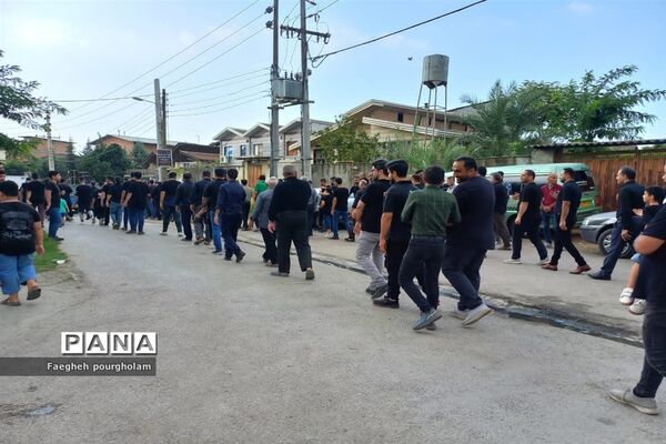 برگزاری مراسم تاسوعای حسینی در شهرستان بابل