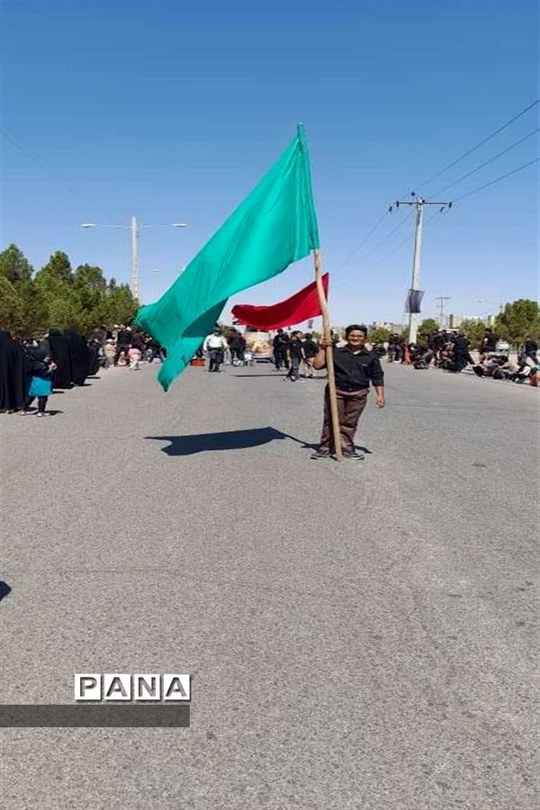 برپایی هیات مذهبی در شهرستان درمیان