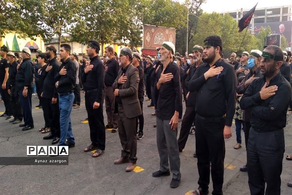عزاداری پرشور تاسوعای حسینی در قائمشهر