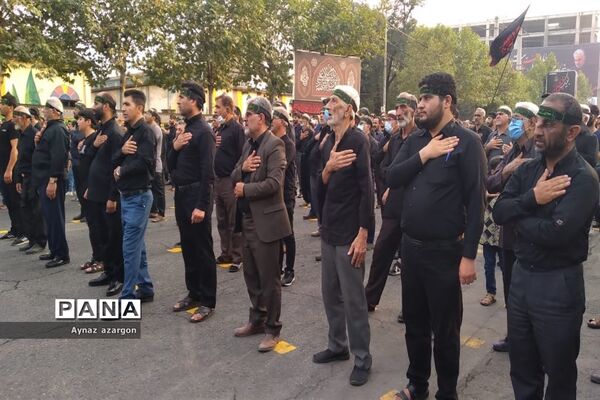 عزاداری پرشور تاسوعای حسینی در قائمشهر