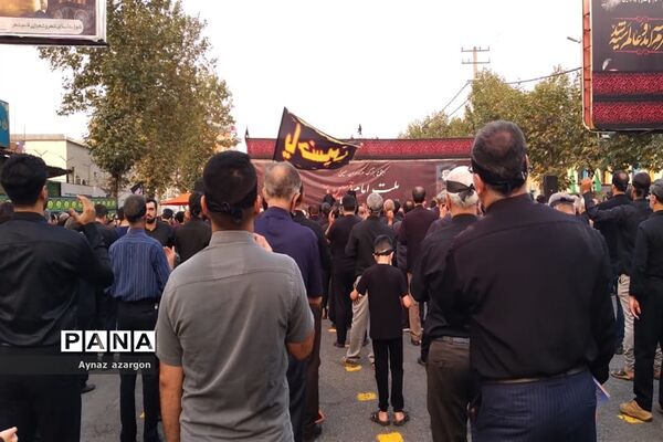 عزاداری پرشور تاسوعای حسینی در قائمشهر