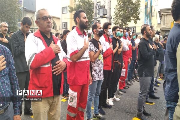 عزاداری پرشور تاسوعای حسینی در قائمشهر