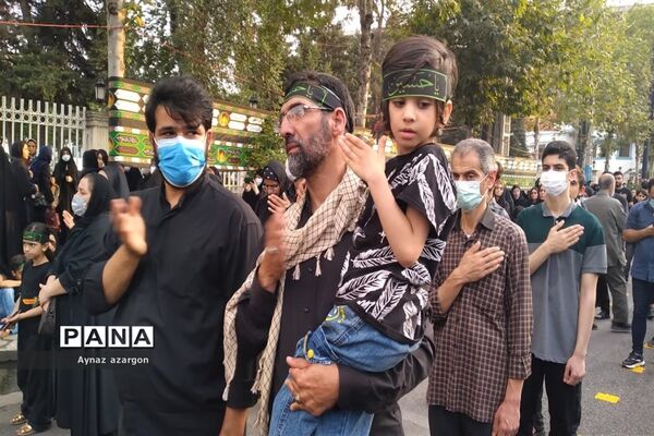عزاداری پرشور تاسوعای حسینی در قائمشهر