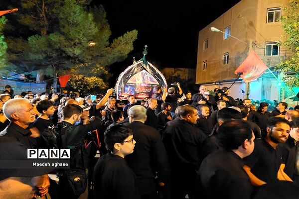 برگزاری  مراسم تاسوعا و نخل گردانی در گناباد