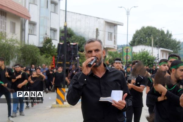 مراسم تاسوعای حسینی در بادله میاندورود