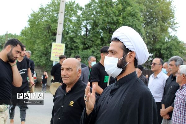 مراسم تاسوعای حسینی در بادله میاندورود