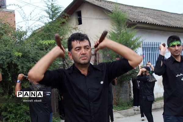 مراسم تاسوعای حسینی در بادله میاندورود