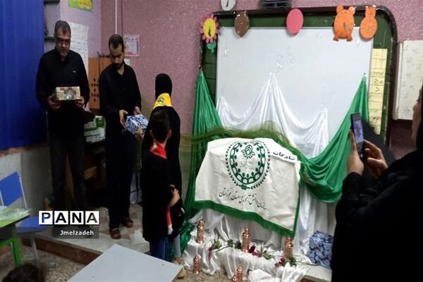برگزاری ایستگاه و نمایشگاه نقاشی محرم در شادگان