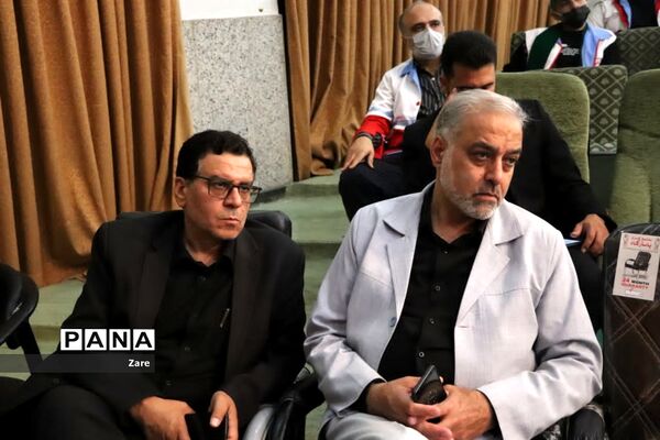 عزاداری هیات علی اکبر (ع) اعضای جوان هلال احمر