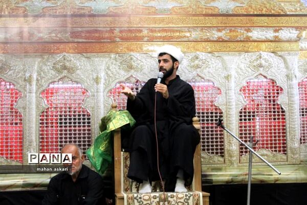 مراسم عزاداری شب عاشورا در گلوگاه