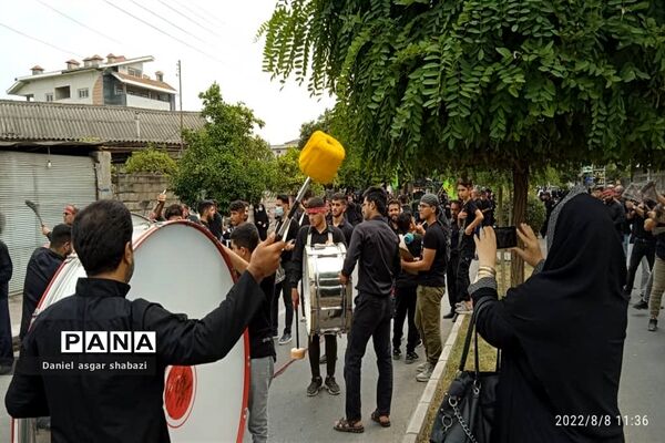 عزاداری عاشورای حسینی در شهرستان نور