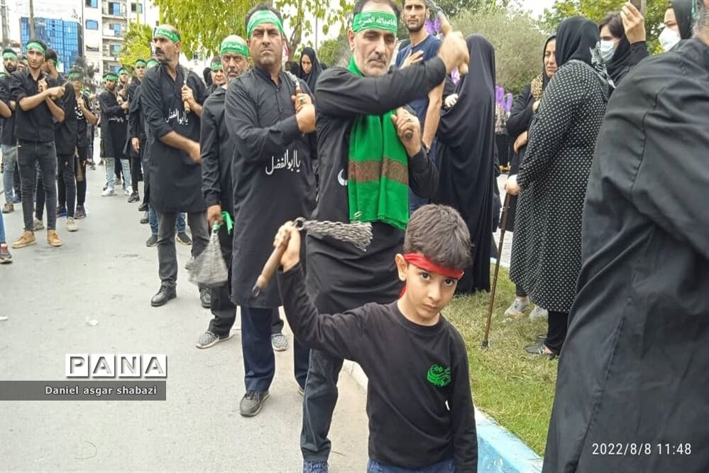 عزاداری عاشورای حسینی در شهرستان نور