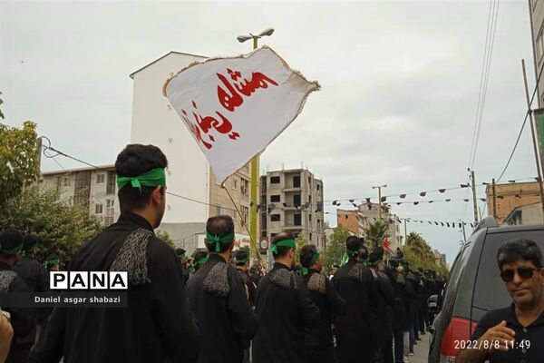 عزاداری عاشورای حسینی در شهرستان نور