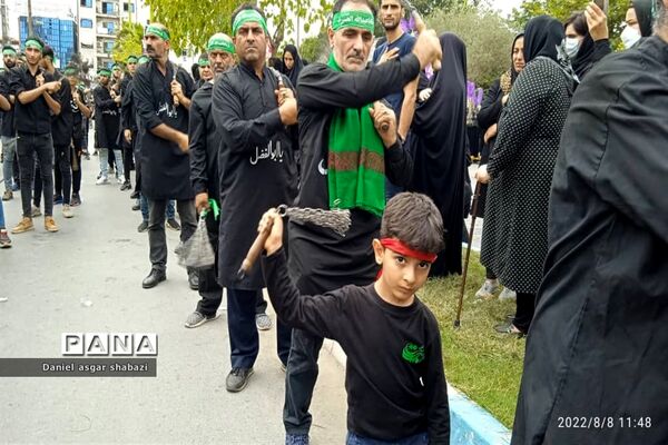 عزاداری عاشورای حسینی در شهرستان نور