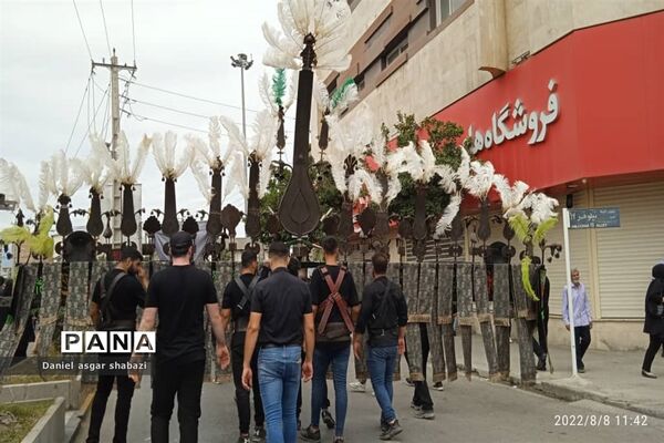 عزاداری عاشورای حسینی در شهرستان نور