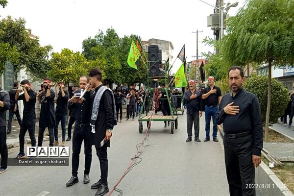 عزاداری عاشورای حسینی در شهرستان نور