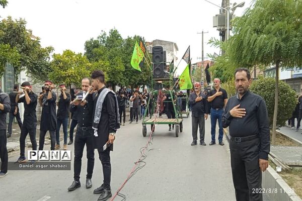 عزاداری عاشورای حسینی در شهرستان نور