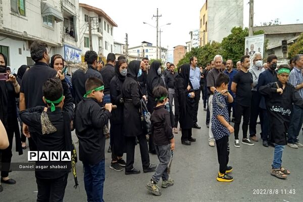 عزاداری عاشورای حسینی در شهرستان نور