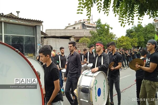 عزاداری عاشورای حسینی در شهرستان نور