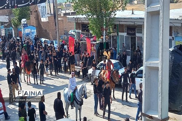 برگزاری عزاداری روز عاشورا در شهرستان بن