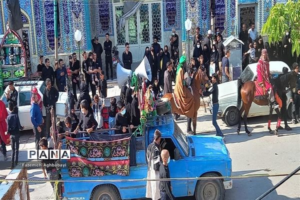 برگزاری عزاداری روز عاشورا در شهرستان بن