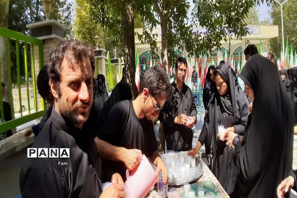 برگزاری مراسم عاشورای حسینی در قهدریجان اصفهان