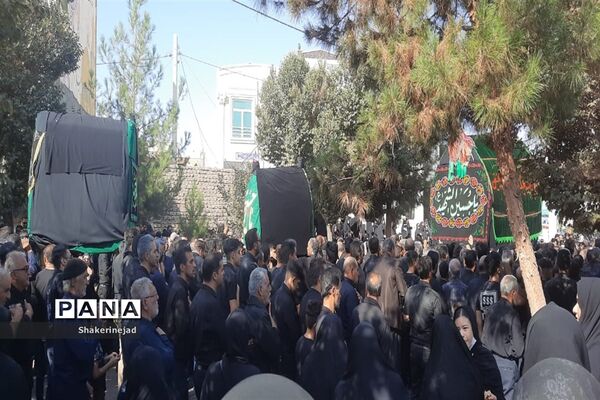 آیین نخل گردانی در شهر بادرود