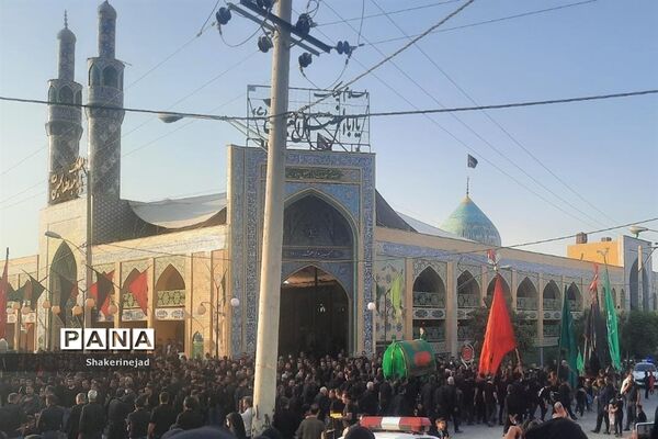 آیین نخل گردانی در شهر بادرود