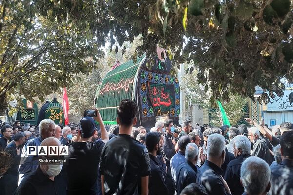آیین نخل گردانی در شهر بادرود