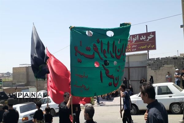 برگزاری عزاداری عاشورای حسینی در محمد شهر کرج