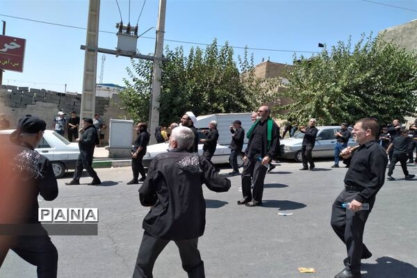 برگزاری عزاداری عاشورای حسینی در محمد شهر کرج