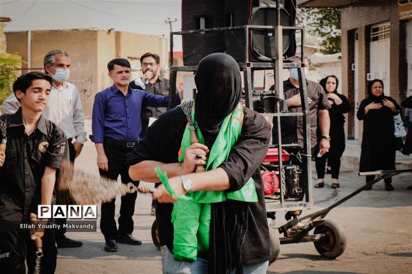 آیین عاشورای حسینی در شهرستان امیدیه