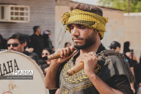 آیین عاشورای حسینی در شهرستان امیدیه