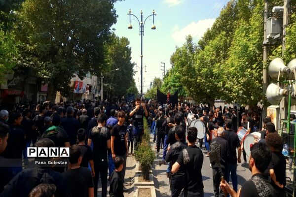 برگزاری مراسم عاشورای حسینی در گلستان