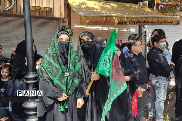 مراسم روز عاشورا در شهر یاسوج