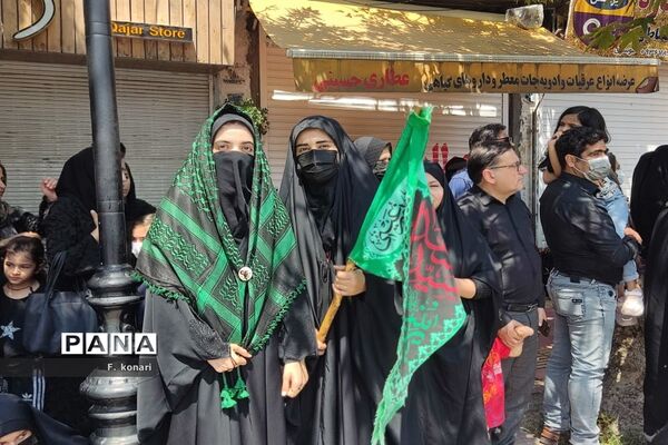مراسم روز عاشورا در شهر یاسوج
