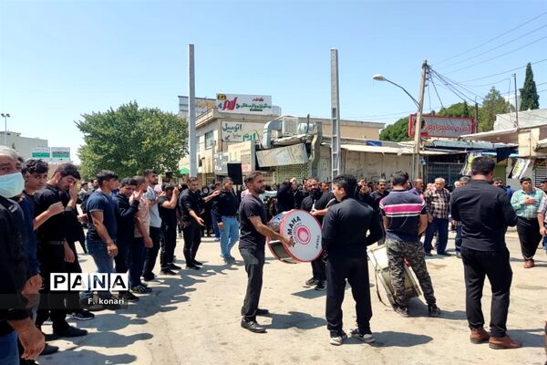 مراسم روز عاشورا در شهر یاسوج