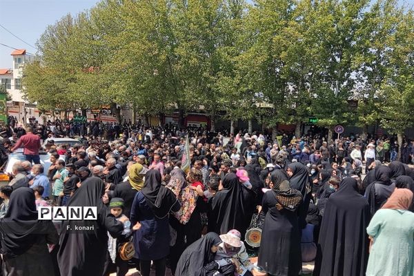 مراسم روز عاشورا در شهر یاسوج