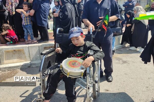 مراسم روز عاشورا در شهر یاسوج