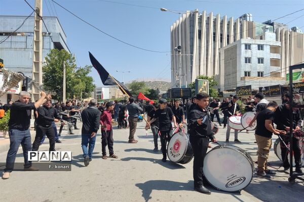مراسم روز عاشورا در شهر یاسوج