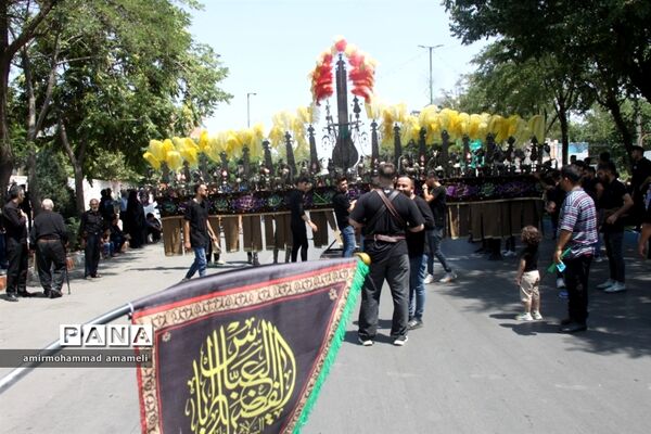 مراسم عزاداری عاشورای حسینی درشهرستان البرز